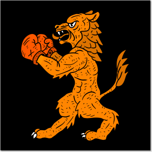 the dutch lion. holland. oranje leeuw. Posters and Art